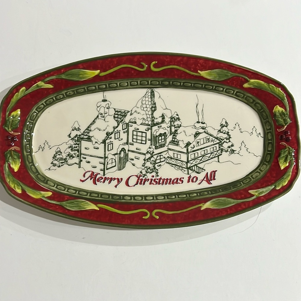 Fitz and Floyd Ceramic Tray